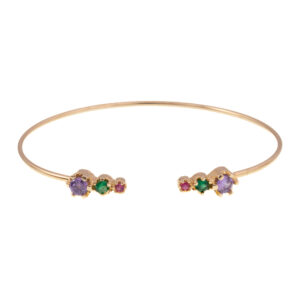 Bracelete Cristais Coloridos