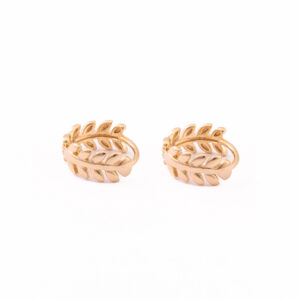 Argolinha Folhas Gold G